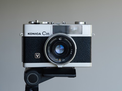 Konica c35 rangefinder 35mm - konica,