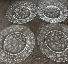 Set Of 4 Fostoria Chintz