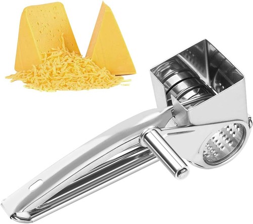 Stainless steel rotary - steel, cheese