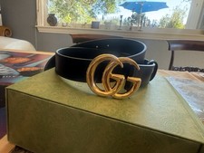 Gucci Gg Marmont Leather Belt