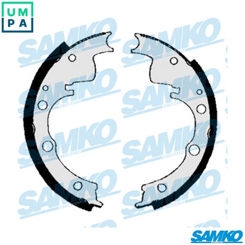 Brake shoe set 80250b for - brake, alfa