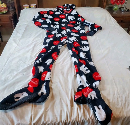 Coca cola one piece pajamas - one,