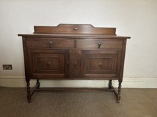 Antique Oak Sideboard Barley