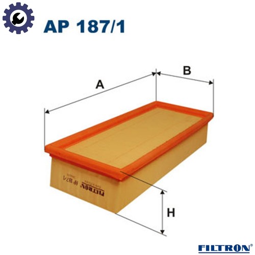 Air filter 187 for land - ap, 187/1