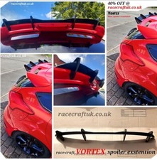 Fits Ford Focus st MK3/3.5 RACE-CRAFT VORTEX SPOILER WING EXTENSION FORD ST MK3