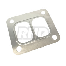 RHD STAINLESS STEEL T4 TUBRO CHARGER DIVIDED INLET FLANGE GASKET