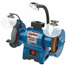 Clarke CBG6250LW 6” Bench Grinder with Lamp & Wire Wheel
