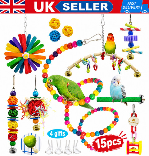 Pcs parrot toys metal rope - 15,