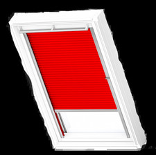 Velux Manual Venetian Blind  78 x 98 cm Red For Roof Window PAL MK04 7060S