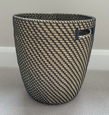 Planter, Indoor Extra Large, Beige And Grey Planter With Inner Liner
