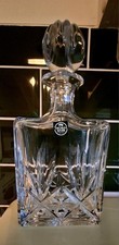 Thomas Webb NEW Crystal decanter heavy excellent quality  With Label MINT