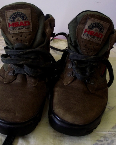Head exploration suede leather - exploration,