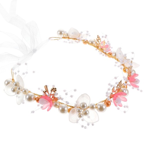 Flower girl headdress garland - flower,