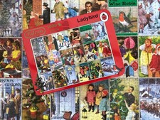FALCON DE LUXE - LADYBIRD CHRISTMAS COLLECTION - 1000 PC  JIGSAW PUZZLE IN A TIN