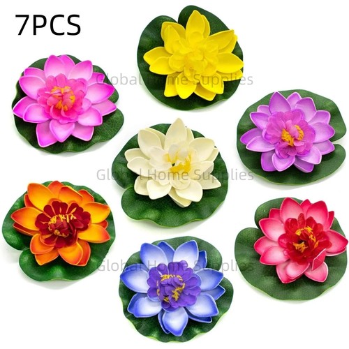 Artificial lotus water lily - 7x,