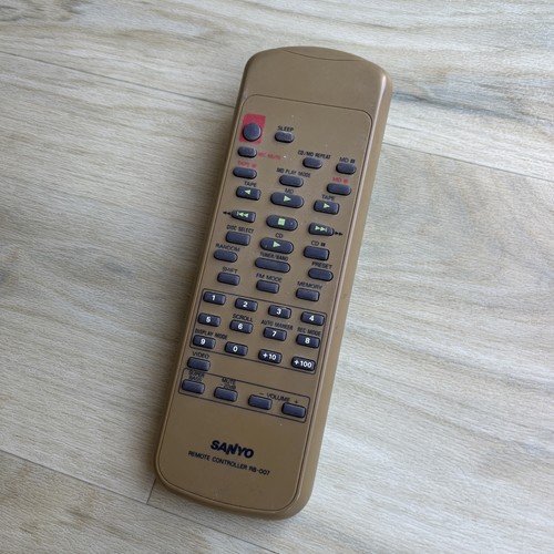 Sanyo 007 remote control - rb-007,