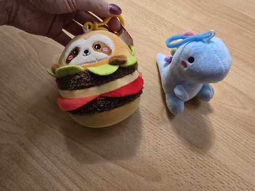 Childrens plush keychains