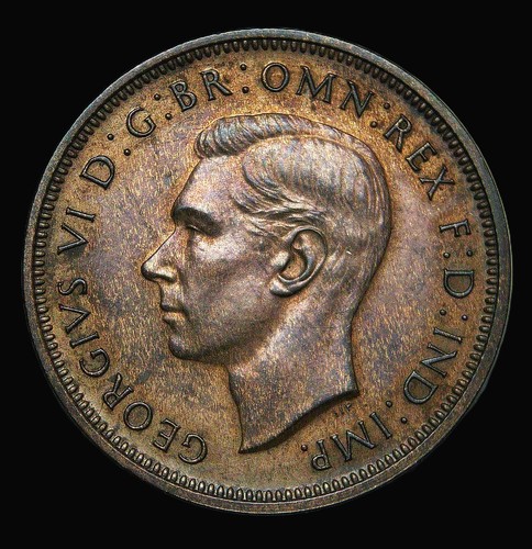 1937 george proof half - 1937,