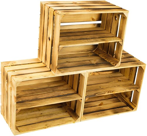Large wooden burnt - large,
