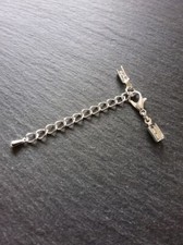 Bright Silver Plated Crimp End