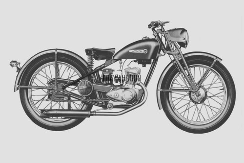 Harley davidson model 125 - model, s