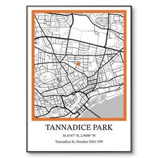 Dundee United Football Poster