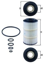 Oil Filter MAHLE Fits MERCEDES
