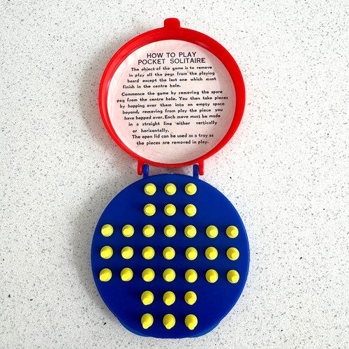 Vintage pocket solitaire - pocket,