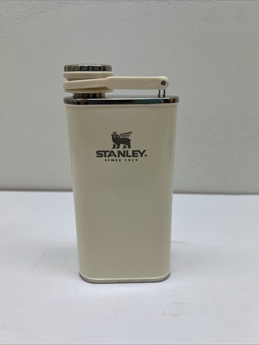 Pearl white stanley flask - white,