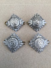 Chrome Metal Police Inspectors Rank Bath Stars Pips X 4 For Shirt Epaulets