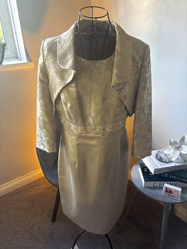 Precis beige floral - beige, jacquard