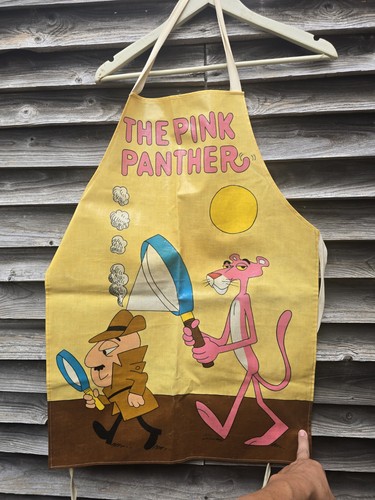Vintage pink panther apron - vintage,