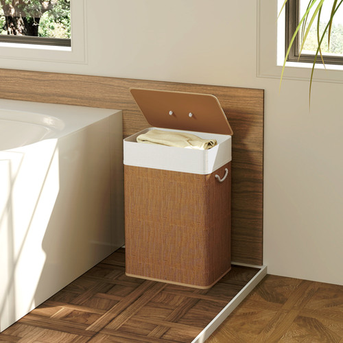 Laundry hamper cabinet storage - laundry,