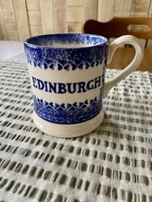 Emma Bridgewater Edinburgh Blue Stipple 1/2 Pint Mug 