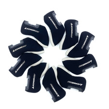 10pcs Neoprene Golf Club Iron