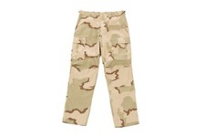US Army Desert Pants Trousers Tri Colour Camo Combat Trouser Cargo BDU Ripstop