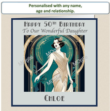 PERSONALISED Birthday Card