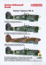 Techmod 72061 1:72 Hawker