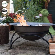 Cast Iron Fire Pit with Stand