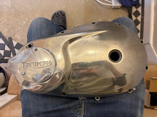 Used triumph primary cover - used, 650