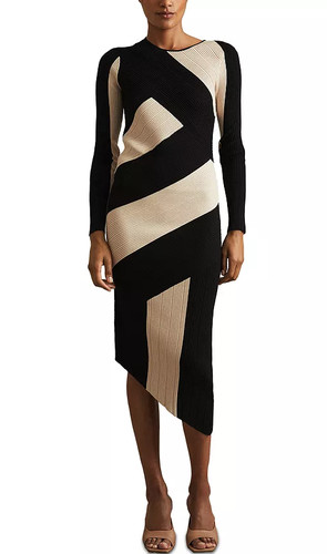 Reiss jem knitted color block - jem,