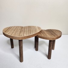 BullsEye Heart Risers Set of 2 Table Top Decor