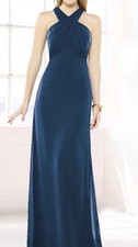 Beautiful Floor Length navy