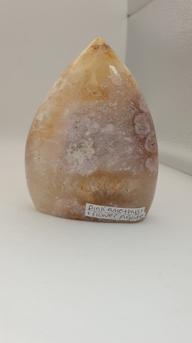 Flower agate pink amethyst - agate,