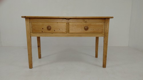 Antique 19th century pine two - pine,
