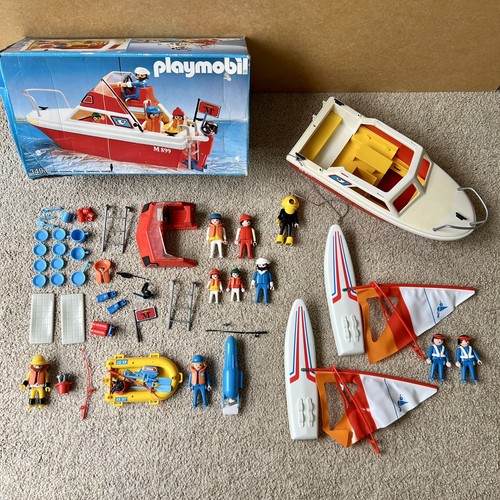 Vintage playmobil boat cabin - boat,