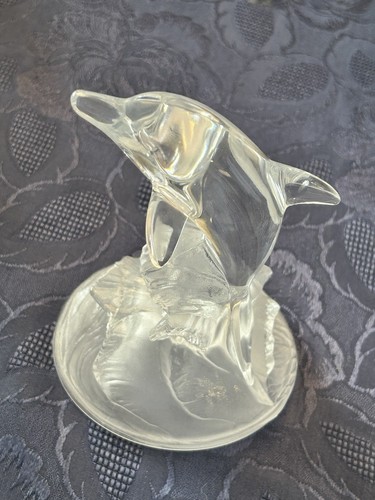 Dolphin and bird - dolphin, paperweight