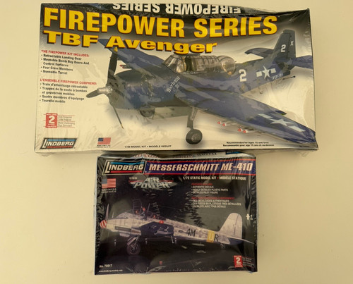 Lindberg aircraft model - 2x,