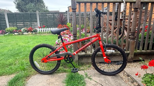 Muddyfox atom red bmx bike - atom, 20"