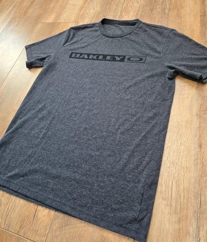 Oakley logo shirt grey marl - logo,